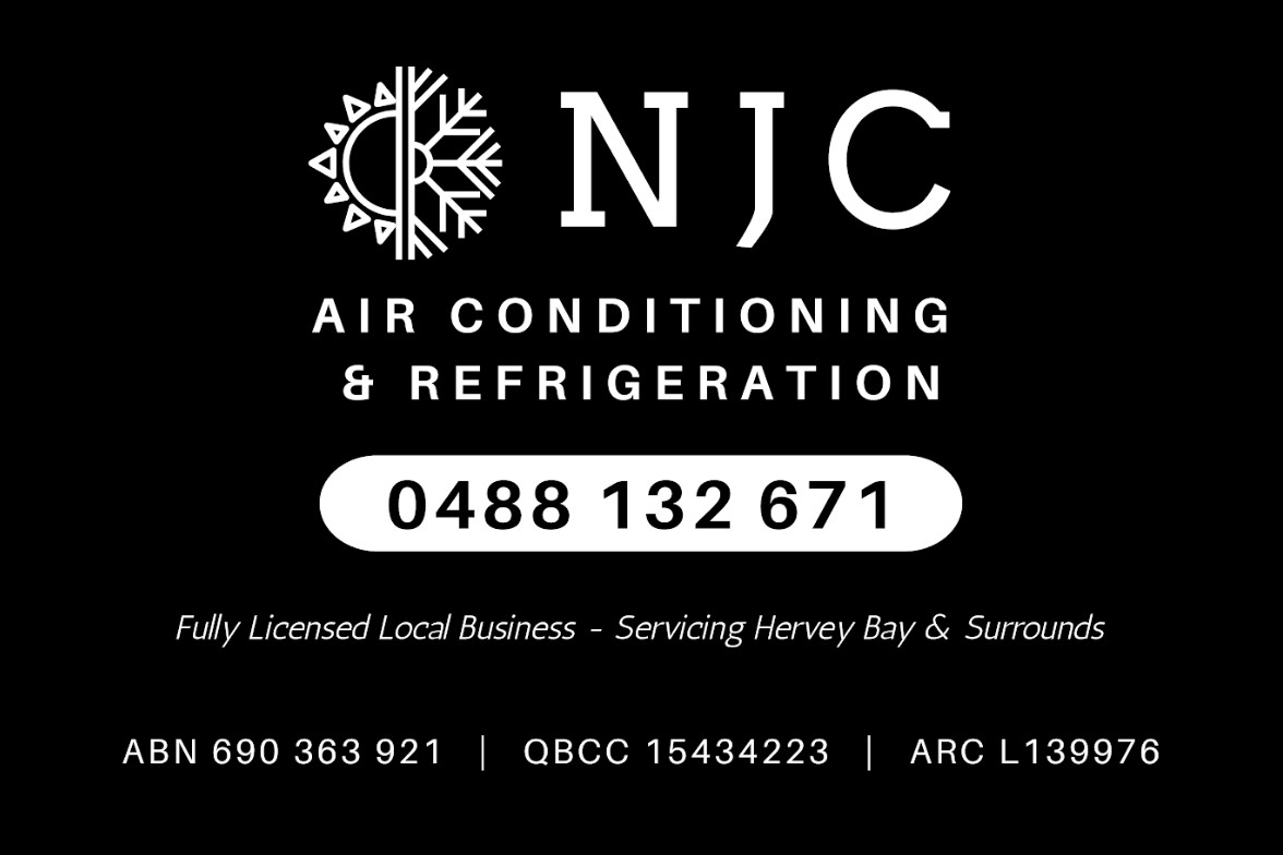 NJC Air Conditioning & Refrigeration - Fully Licensed Local Business Servicing Hervey Bay & Surrounds